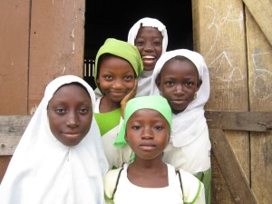 Girls in Aboabo, Kumasi, Ghana