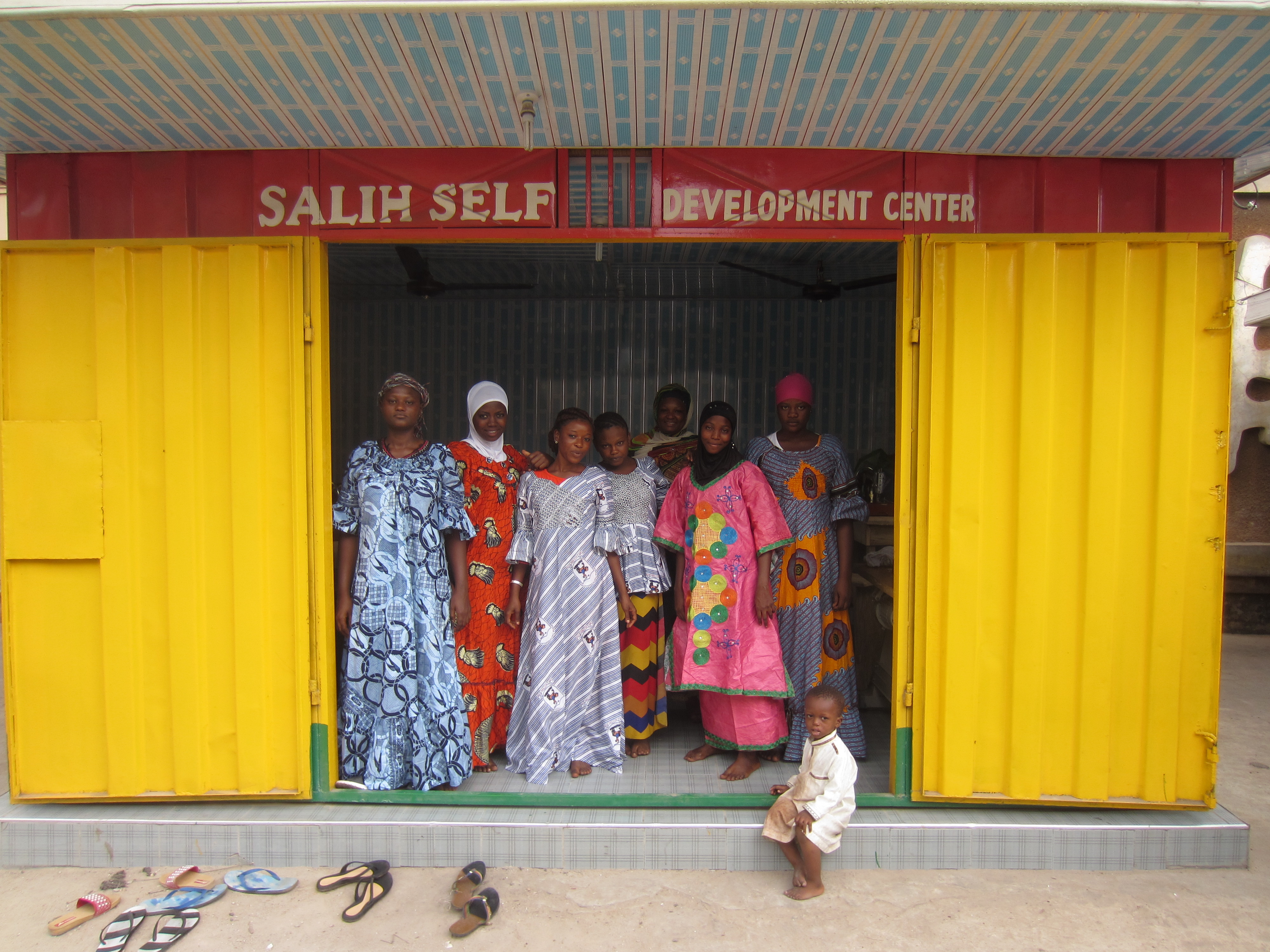 Vocational students at the Salih Self Development Center